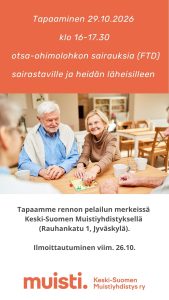 Syksyn 2026 FTD tapaamisen tiedot