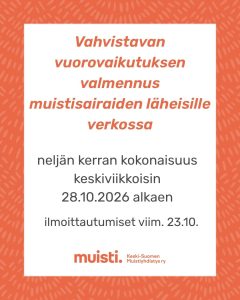 Vahvistavan vuorovaikutuksen valmennuksen tietoja